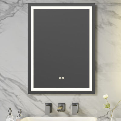 Espejo de baño LED inteligente antivaho con función antivaho y atenuación continua